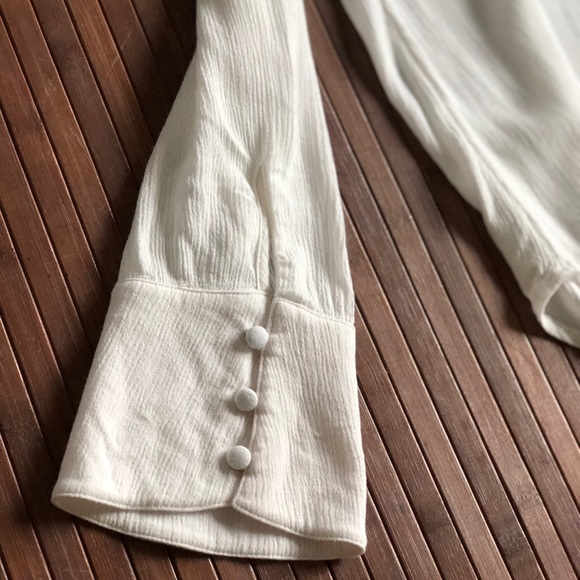 ✨Free People • Lace High Neck Victoria Blouse - Picture 5 of 9